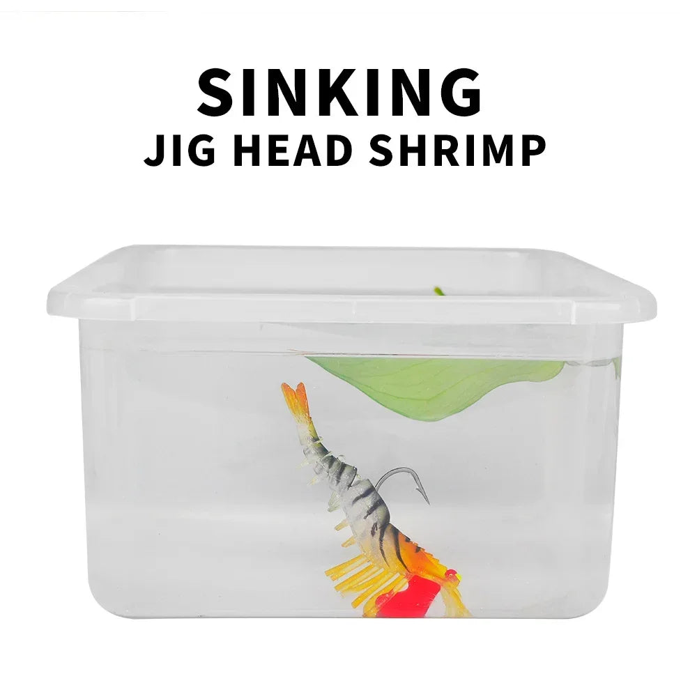 THORFORCE Luminous Shrimp Soft Bait  6-19g 7.3 - 13.5cm