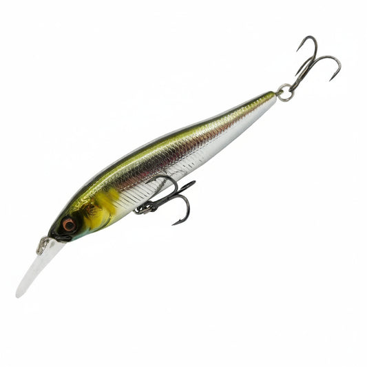 ESFISHING 75 mm Hard Minnow Lure – 7.1 g Slow-Floating Crankbait (28 Colours, 0–2.4 m Depth)