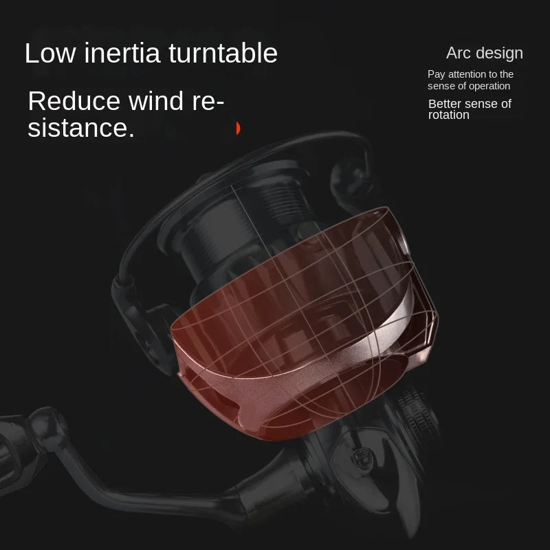 CHILENT CICADA1000 Spinning Reel | Ultralight Carbon Body | Waterproof | Freshwater & Saltwater