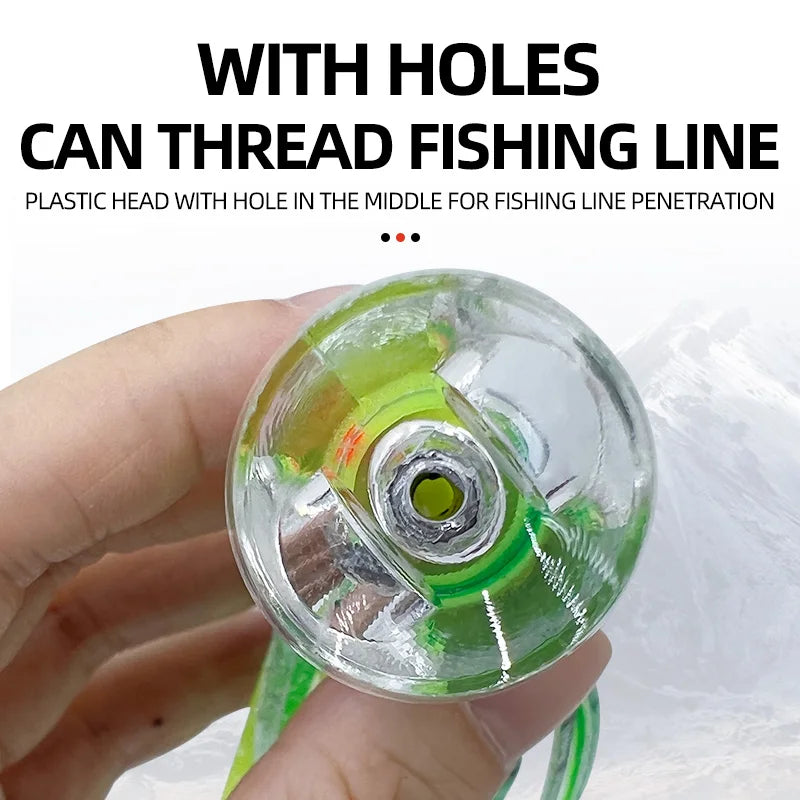 6pcs Trolling Skirt 16cm/25cm