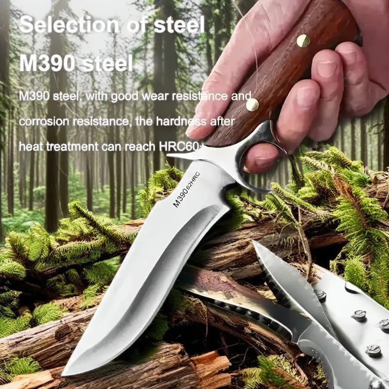 Outdoor Straight Knife | Portable Camping & Fishing Knife