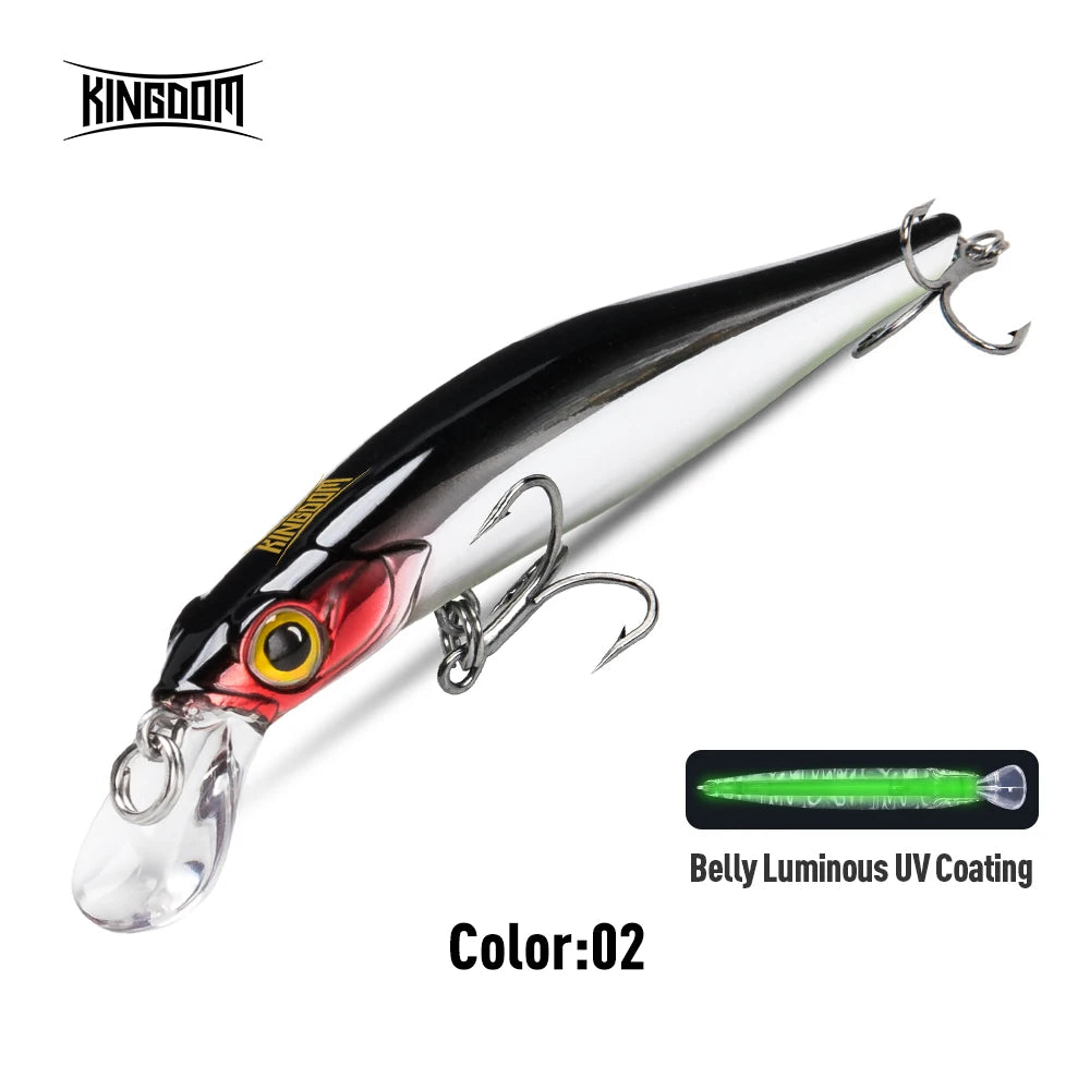 Sinking Minnow Lure – 60–105 mm (6–18.6 g) Multi-Colour Hardbody for Bream, Flathead & Tailor