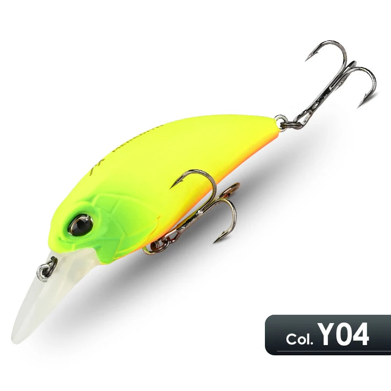 Slow Floating Crankbait – 6.5 cm / 14 g Hard Body Lure for Bream, Bass & Flathead