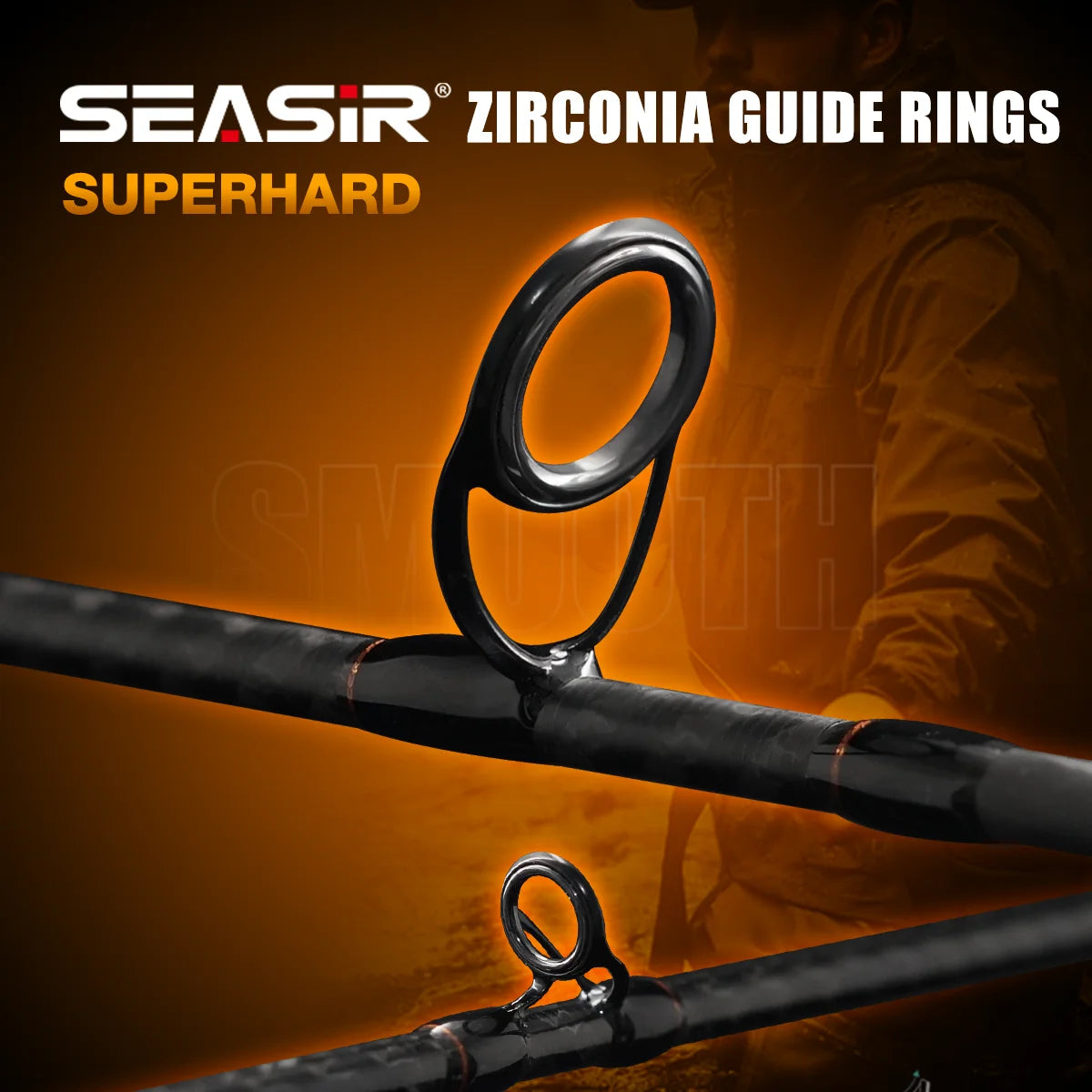 SEASIR Cast X Fishing Rod | Carbon Fibre | 1.83m–2.1m | 7–25g | 9kg Drag | Spinning & Baitcasting Rod