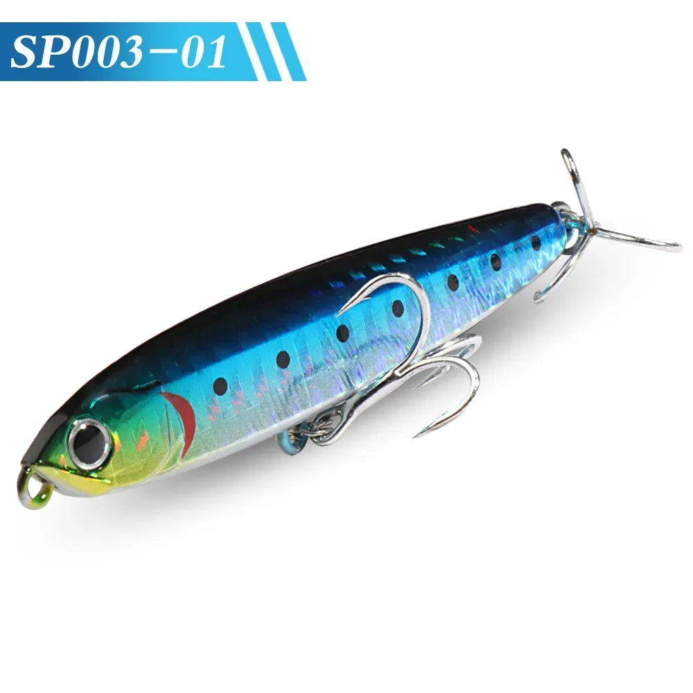 GOBAIT Sinking Pencil Lure – 8 cm / 10 cm (10 g–24 g) Long-Casting Hardbait for Fresh & Saltwater