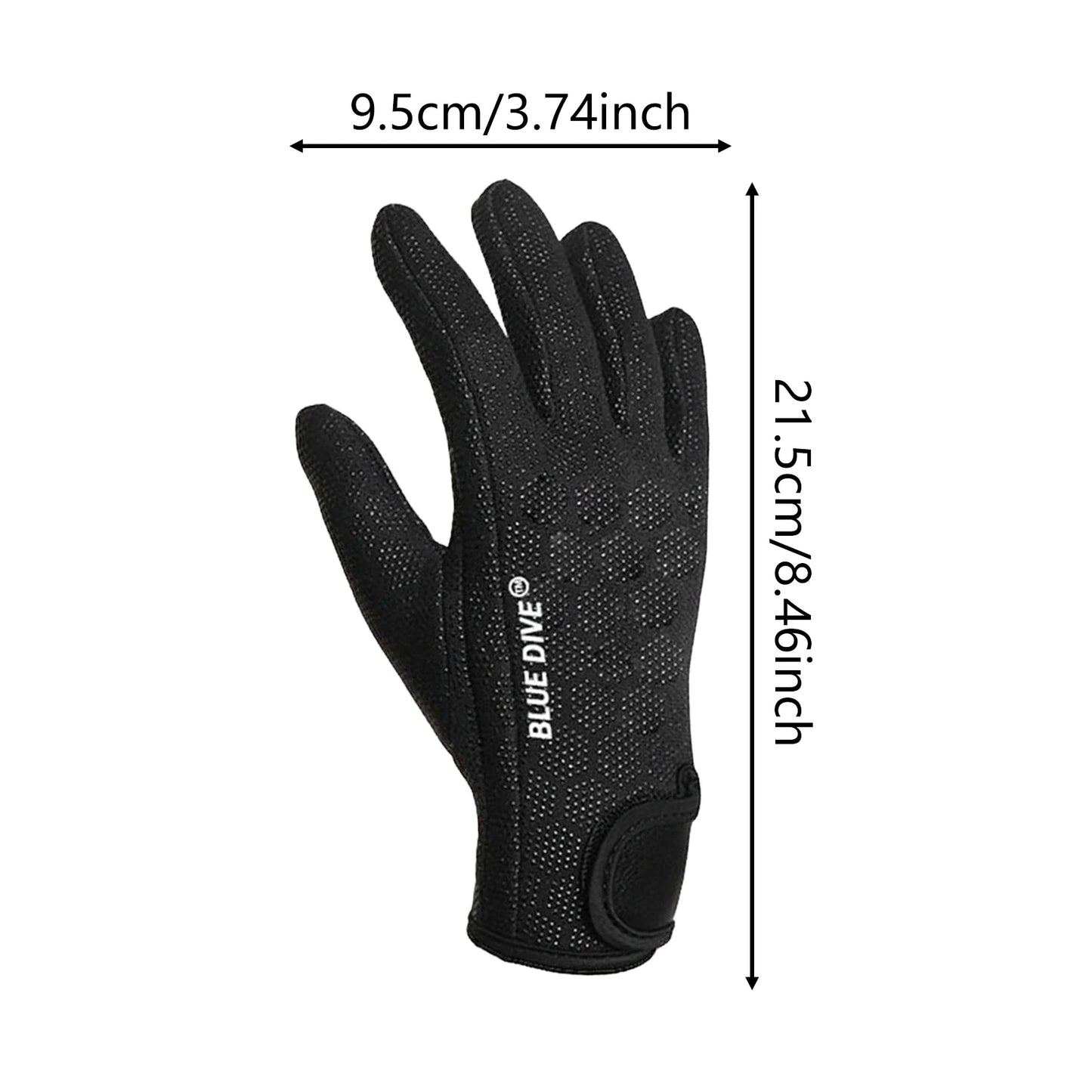 1.5 mm Neoprene Gloves – Lightweight, Anti-Slip & Thermal Fishing/Diving Gloves