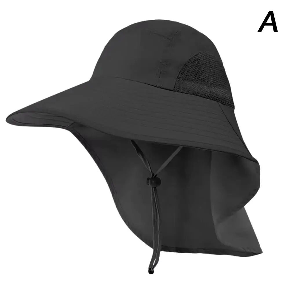 Outdoor Fisherman Hat Wide Brim With Neck Cover