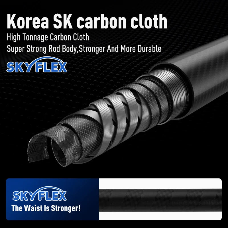 Yoofish BLUE Shorecast Spinning Rod | 2.34m–3.05m | L / ML / M / MH | Saltwater Breakwater & Shore Fishing Rod