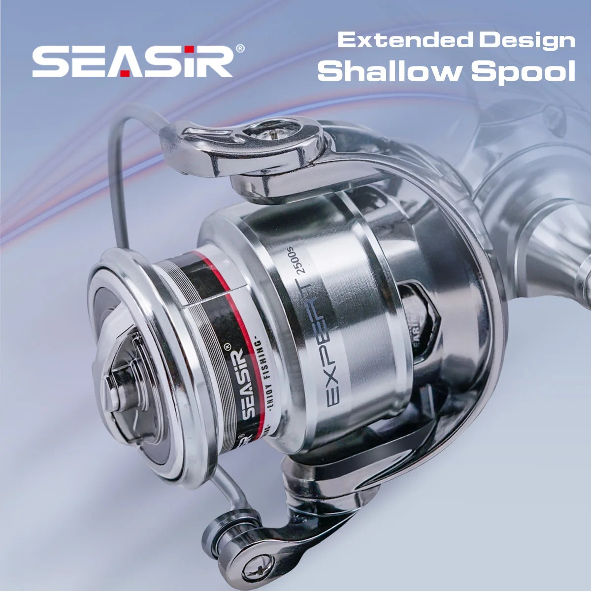 Seasir Expert Spinning Reel | Ultra-Long Casting | 1500S–4000S | 10+1 Bearings | 5.2:1 | Metal Power Handle