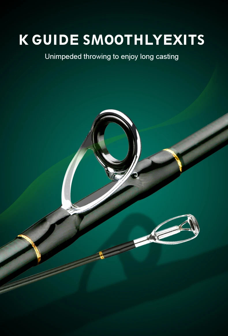 CEMREO Spinning/Casting Travel Rod