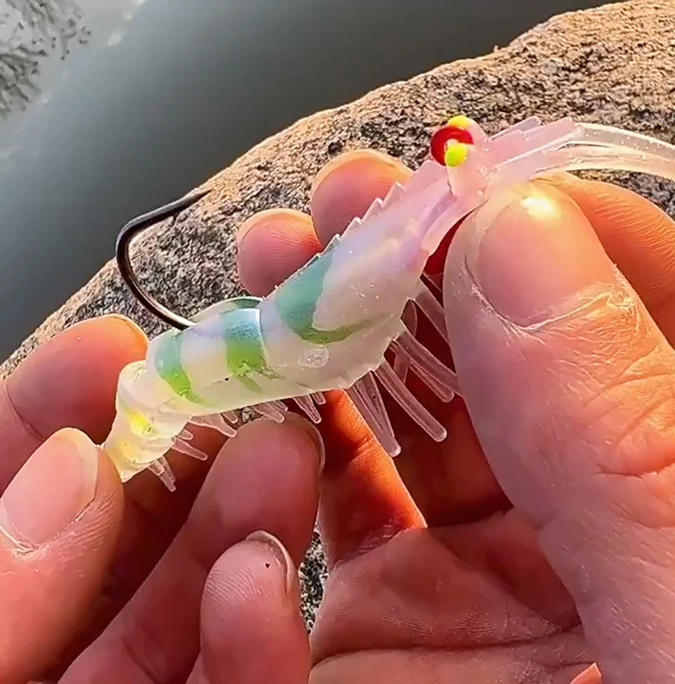 THORFORCE Luminous Shrimp Soft Bait  6-19g 7.3 - 13.5cm