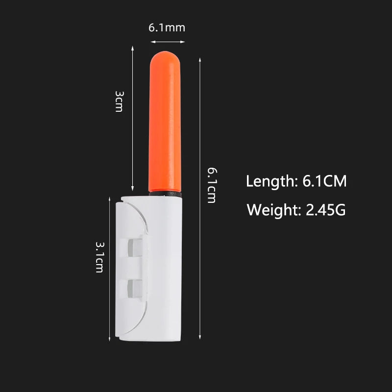 Electronic Fishing Glow Sticks (5-Pack) | Includes 5× CR425 Batteries | Waterproof LED Bite Indicators