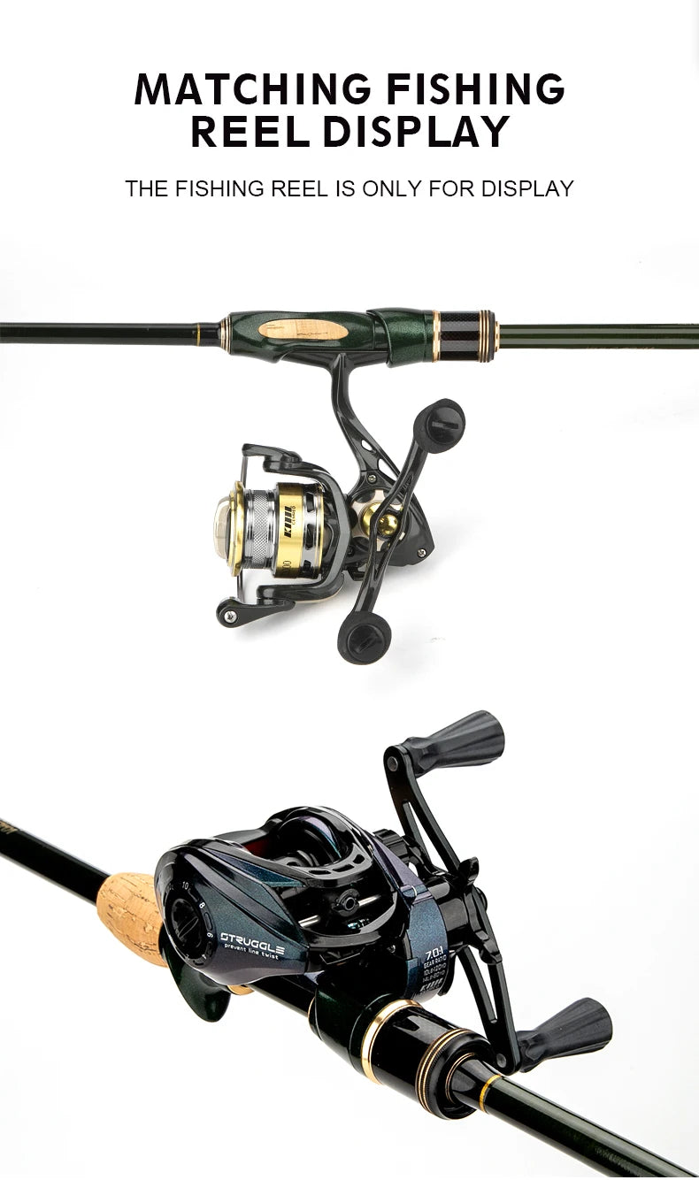 CEMREO Spinning/Casting Travel Rod