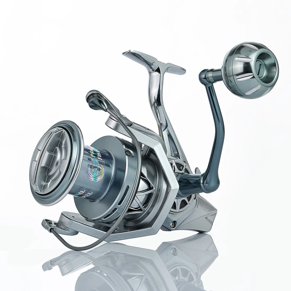 MBLN Aluminium Saltwater Surfcasting Reel – 35 kg Max Drag Power (8000–12000 Sizes)