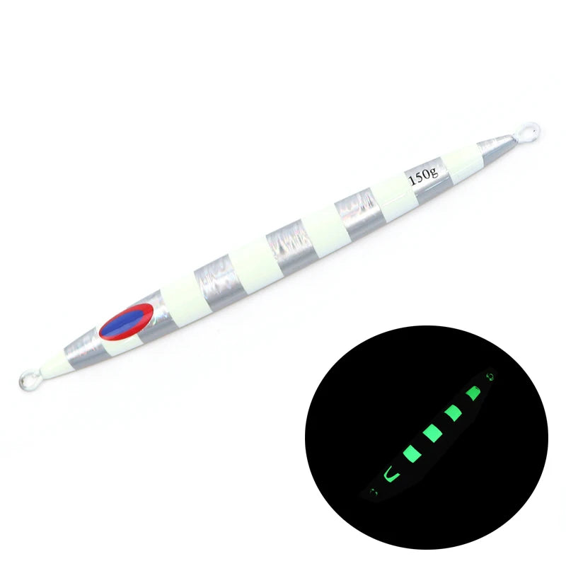 25-Piece Slow Jigging Lure Set – 100–120 g Metal Jigs (Deepwater Saltwater)