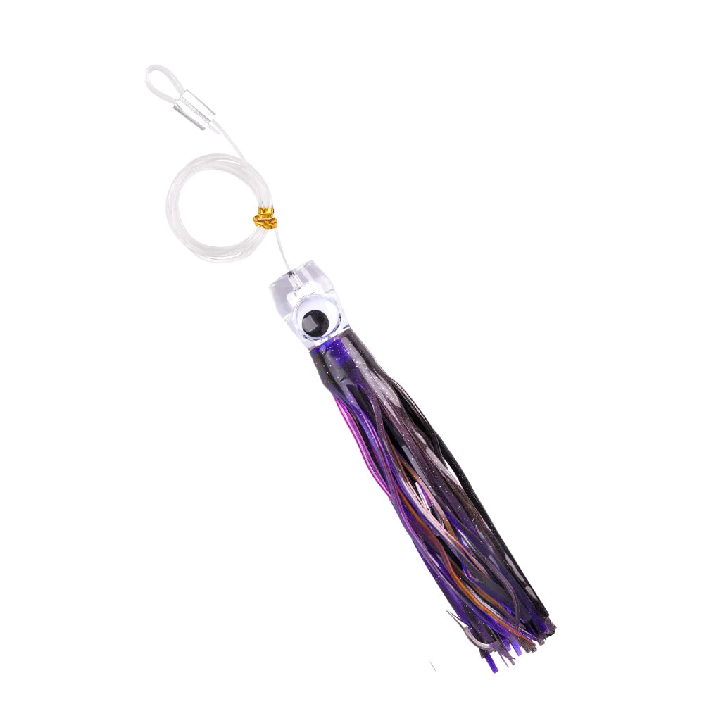 Trolling Skirt Tuna Lures (5-Pack) | Rigged Big Game Saltwater Lures
