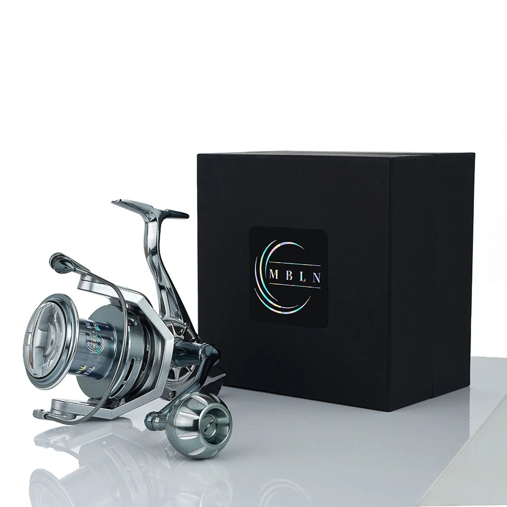 MBLN Aluminium Saltwater Surfcasting Reel – 35 kg Max Drag Power (8000–12000 Sizes)