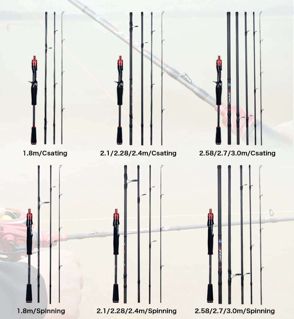 BIUTIFU Traveller Spinning/Casting 5-42g