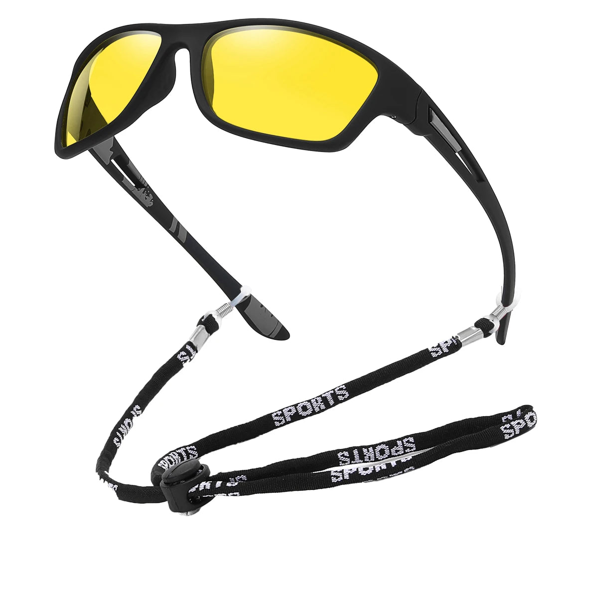 Fashion Polarized Sports Sunglasses with Chain | UV400 | Fishing & Outdoor Eyewear