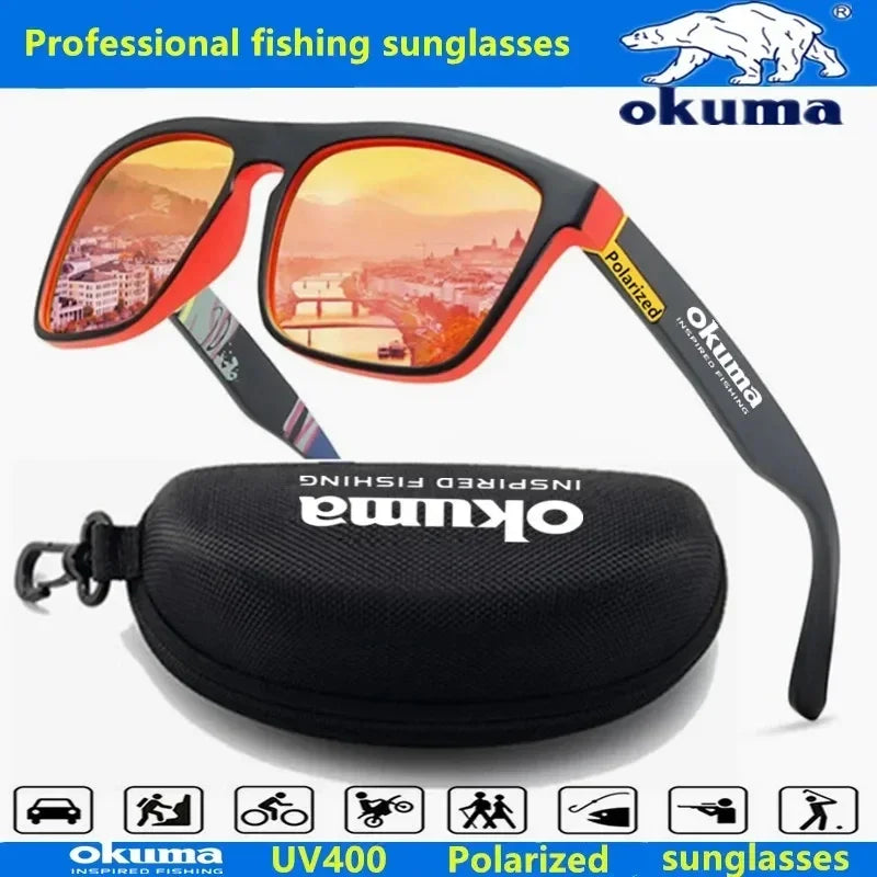 Okuma Polarized Fishing Sunglasses – UV400 Protection, Anti-Glare & Lightweight Design