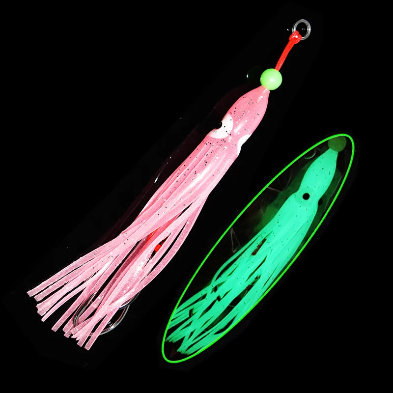 6pcs/pack Squid Imitation Assist Hooks