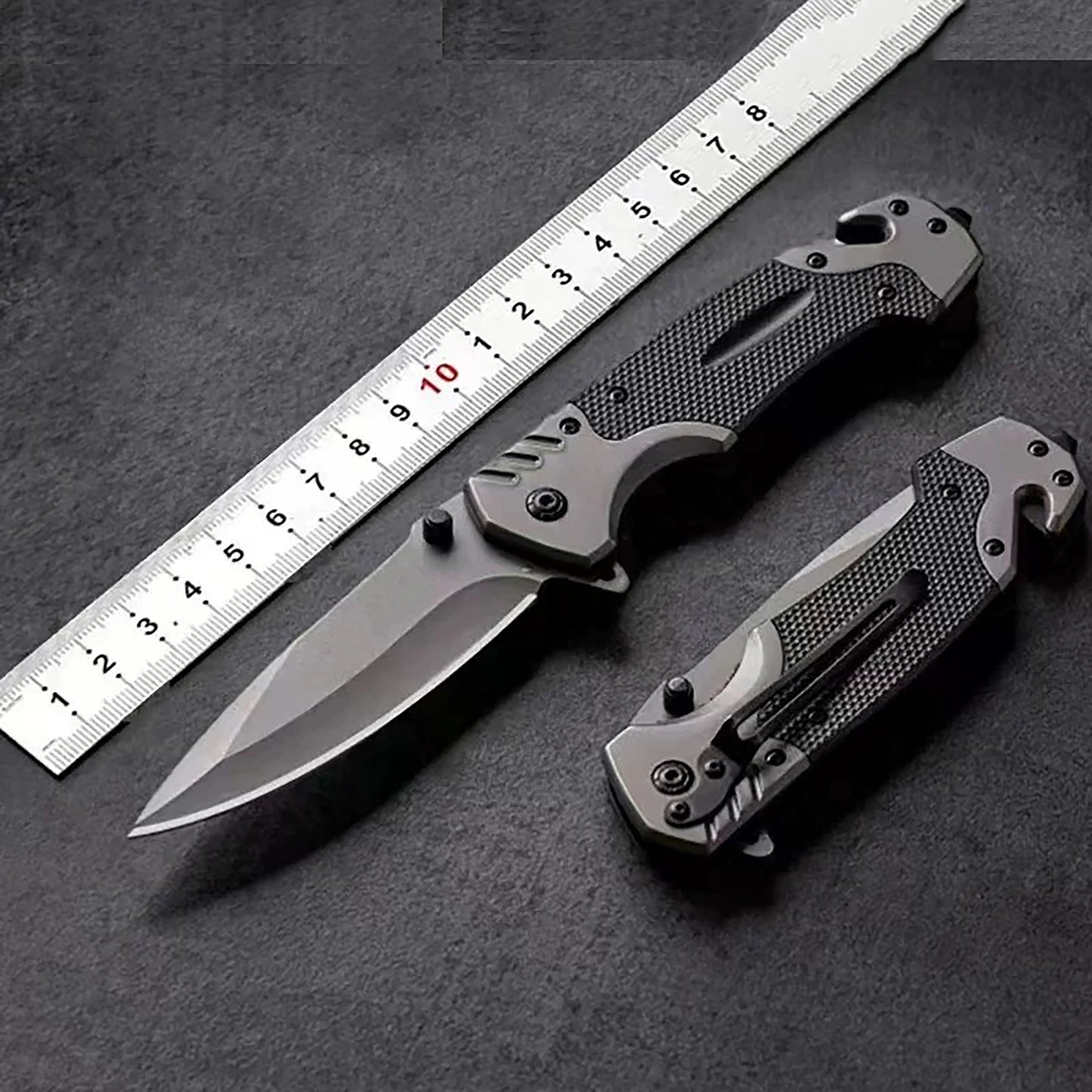 Folding Survival Knife | Stainless Steel Outdoor Knife