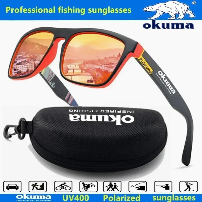 Okuma Polarized Fishing Sunglasses – UV400 Protection, Anti-Glare & Lightweight Design