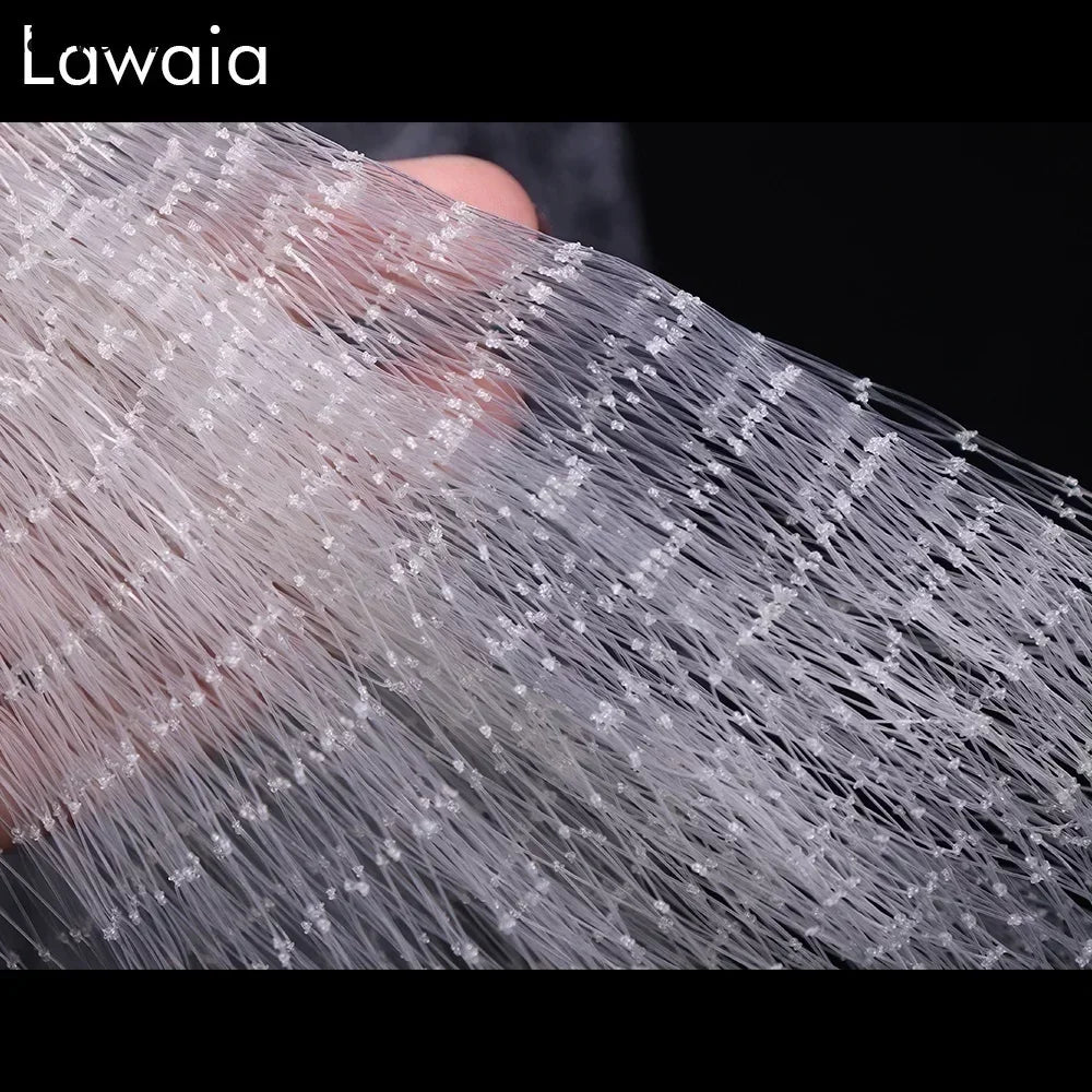 Lawaia Cast Net | Monofilament Nylon | Aluminium Ring with Iron Weights | 1.8m–7.2m Cast Net