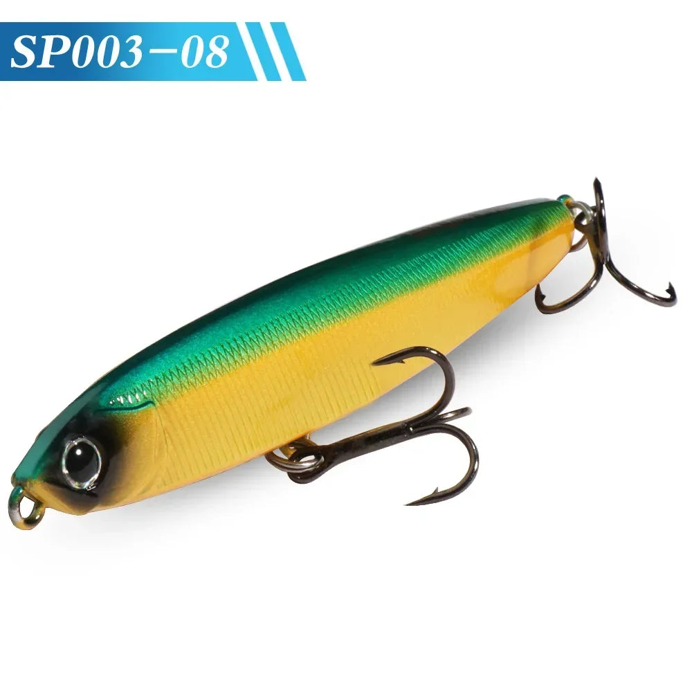 GOBAIT Sinking Pencil Lure – 8 cm / 10 cm (10 g–24 g) Long-Casting Hardbait for Fresh & Saltwater