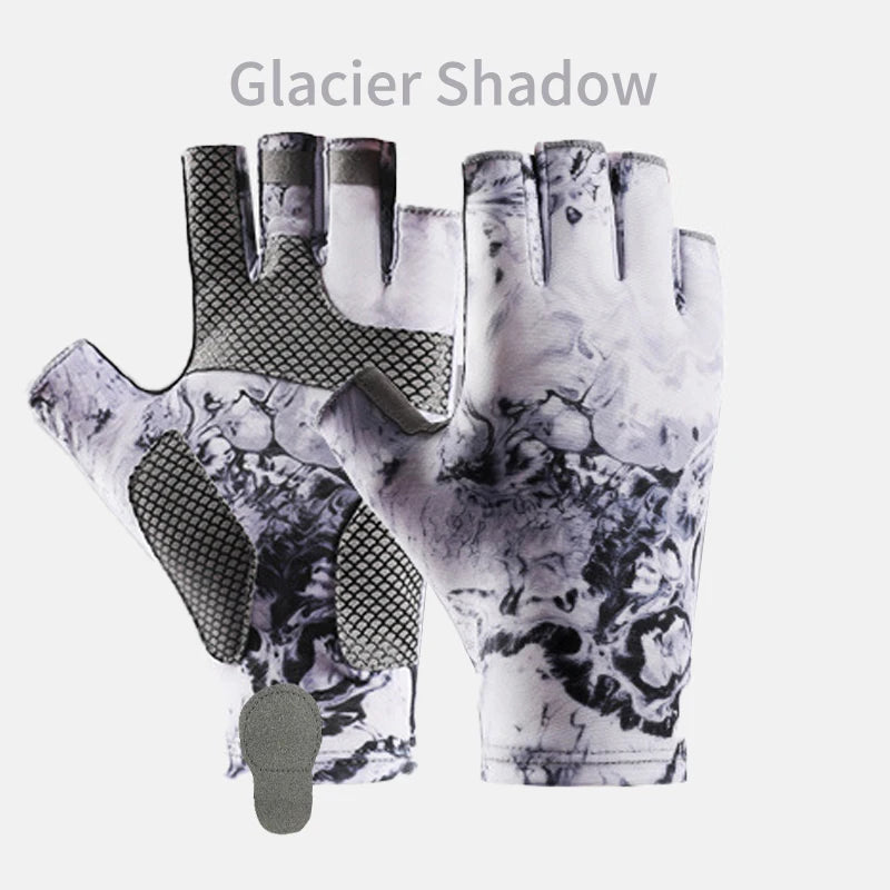 UV Protection Fishing Fingerless Gloves