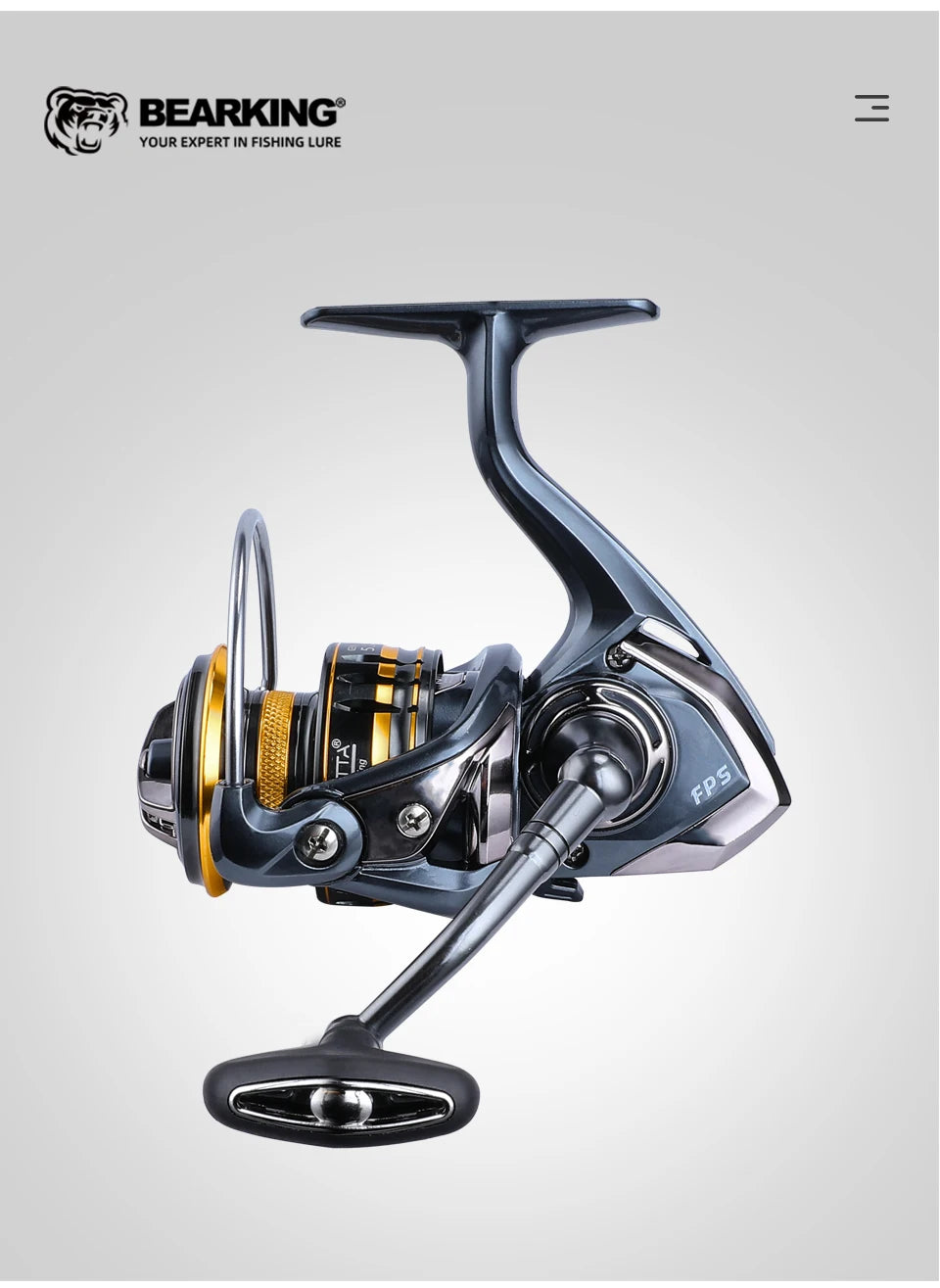 BEARKING Seawater Fishing Reel 1000-6000 Series