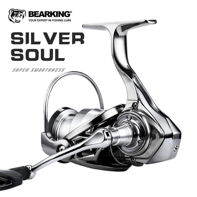 BEARKING LT Series Spinning Reel – 5.5:1 Gear Ratio, 15 kg Max Drag & Lightweight 206 g Design