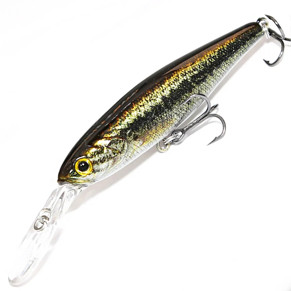 Slim-Shape Suspending Minnow – 68 mm / 6.8 g Hardbody Lure for Bream, Flathead & Bass