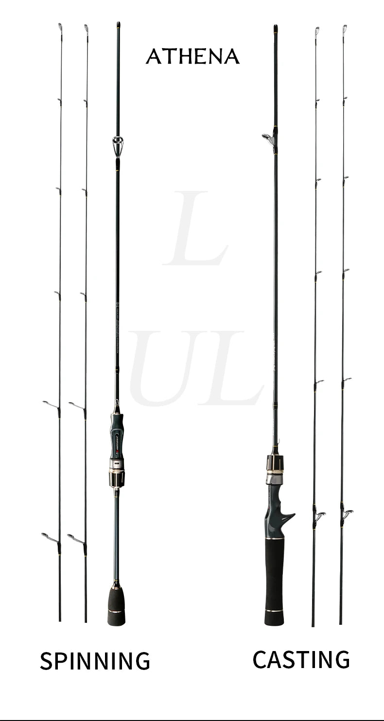 CEMREO Ultra Light Finesse Rod Casting/Spinning