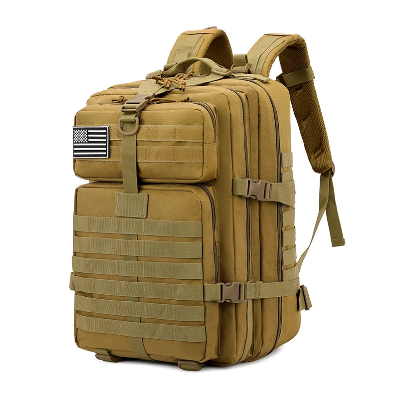50L Tactical Backpack, Multiple Colours