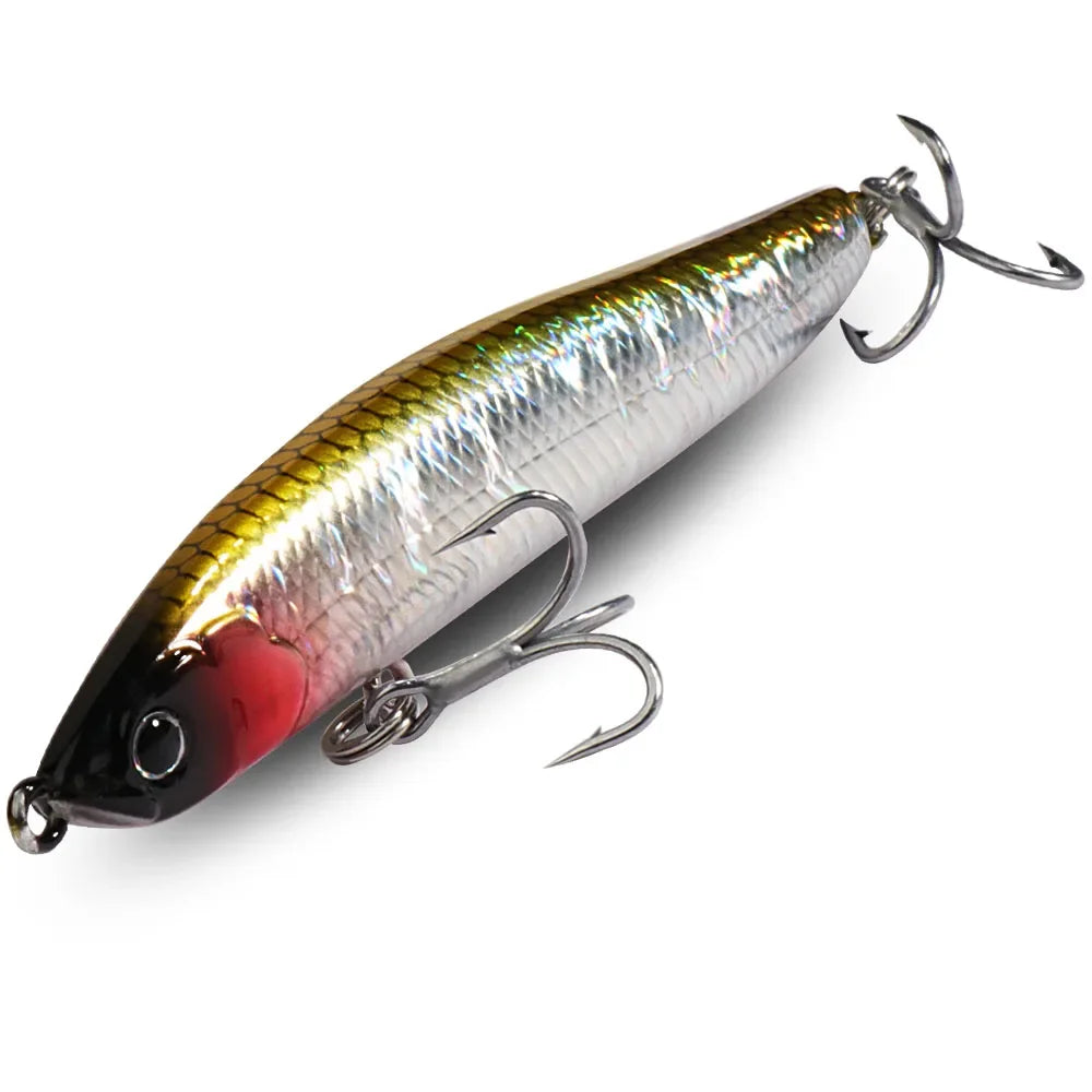 Sinking Pencil Bait – 9.8 cm / 16 g & 8.5 cm / 12 g Long-Casting Hard Lures (Salt & Freshwater)