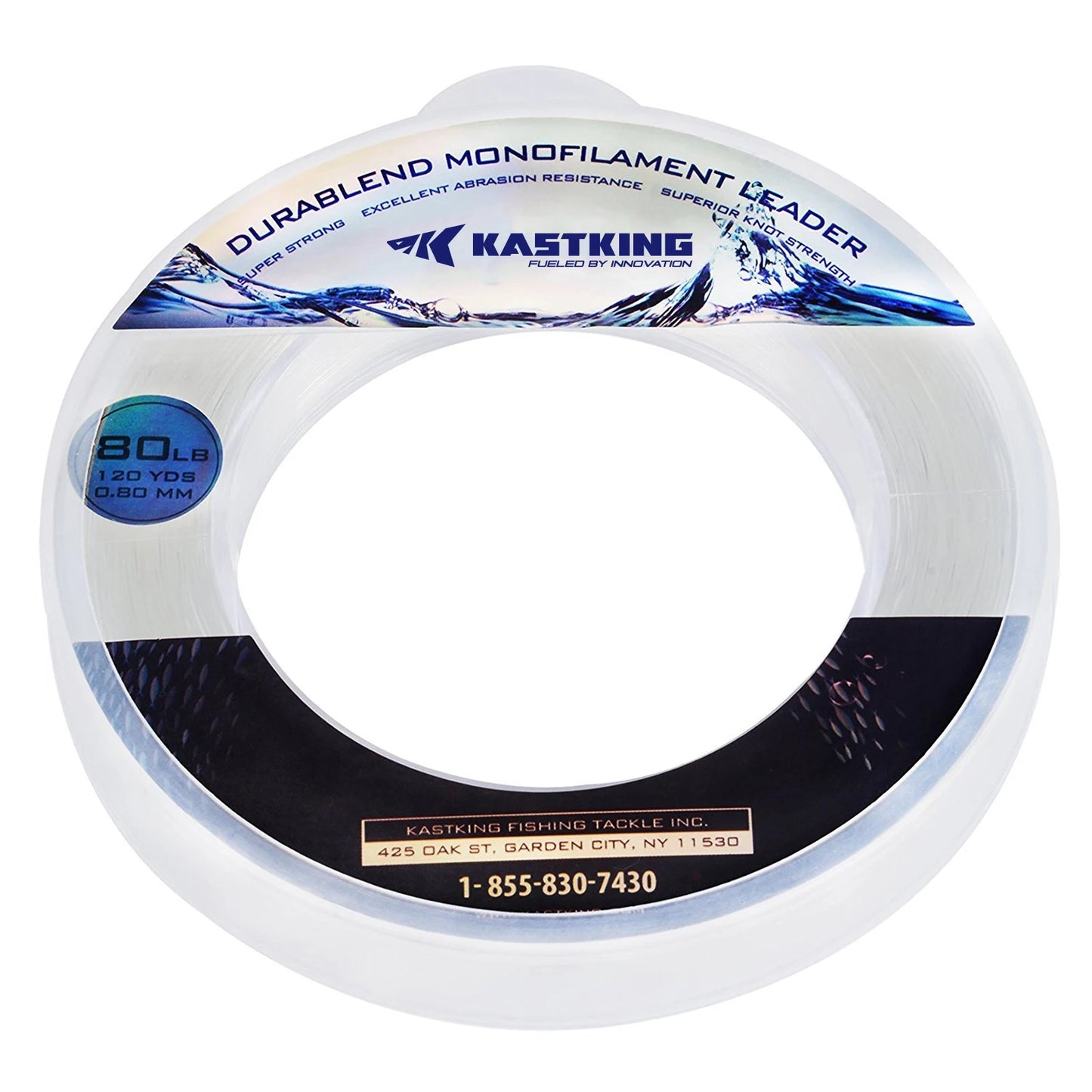 KastKing Monofilament Fishing Line | 20–200LB | 110m | Super Strong Nylon | 0.40–1.40mm | Boat & Saltwater Ready
