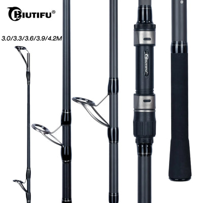 Surfcasting Fishing Rod 3.0–4.5 m – Shore Casting Carbon Rod (40–200 g Lure Weight)