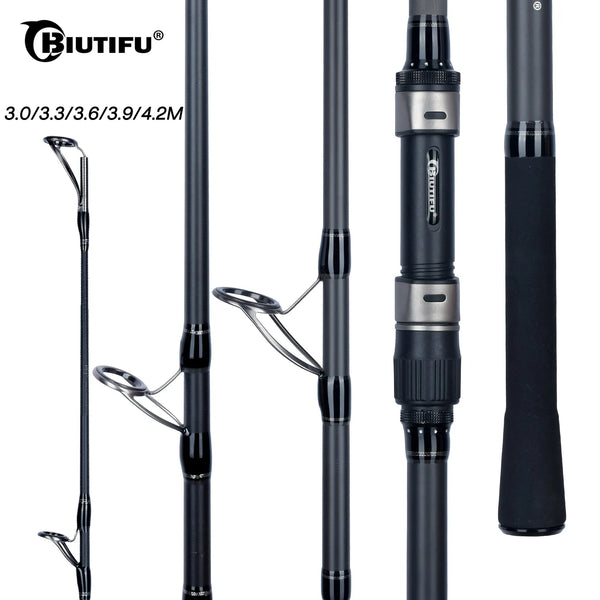 Surfcasting Fishing Rod 3.0–4.5 m – Shore Casting Carbon Rod (40–200 g Lure Weight)