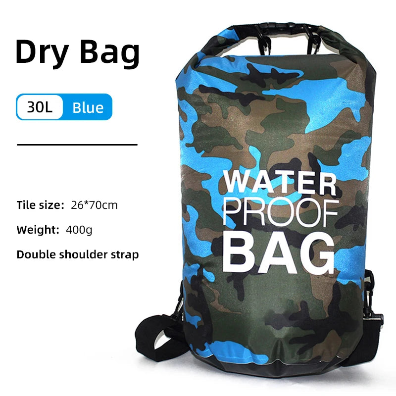 Waterproof Dry Backpack with Wet Separation Pocket | 15L / 30L