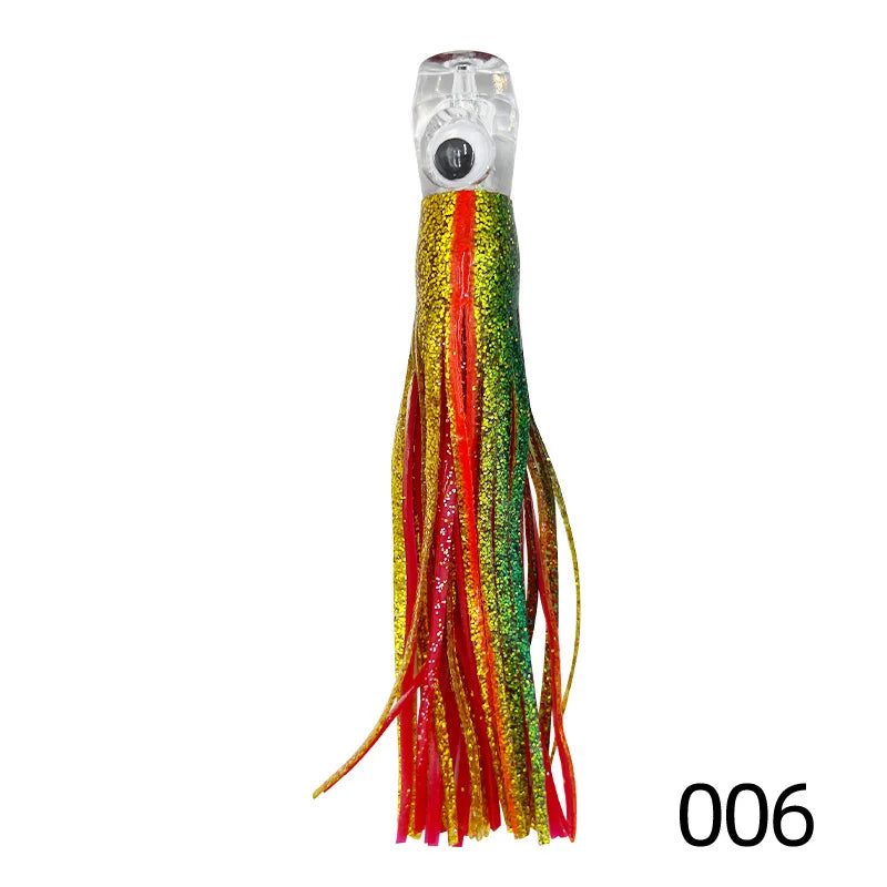 6pcs Trolling Skirt 16cm/25cm