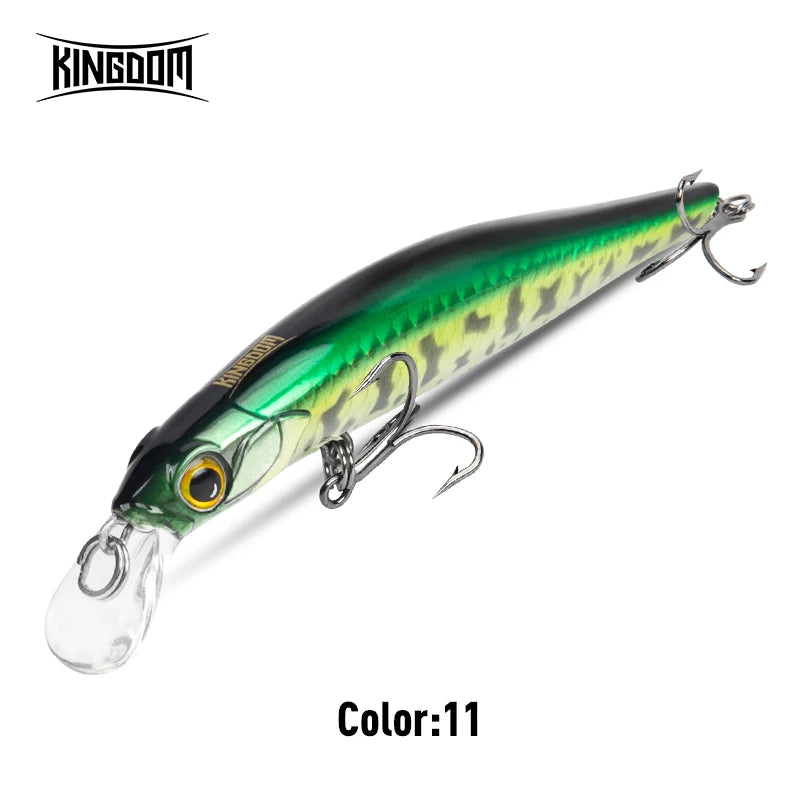 Sinking Minnow Lure – 60–105 mm (6–18.6 g) Multi-Colour Hardbody for Bream, Flathead & Tailor