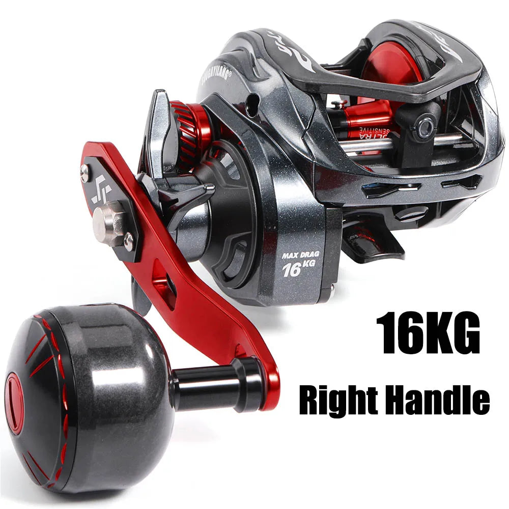 Sougayilang CDS 400 Baitcasting Reel | 6.5:1 | 9+1BB | 16KG Max Drag