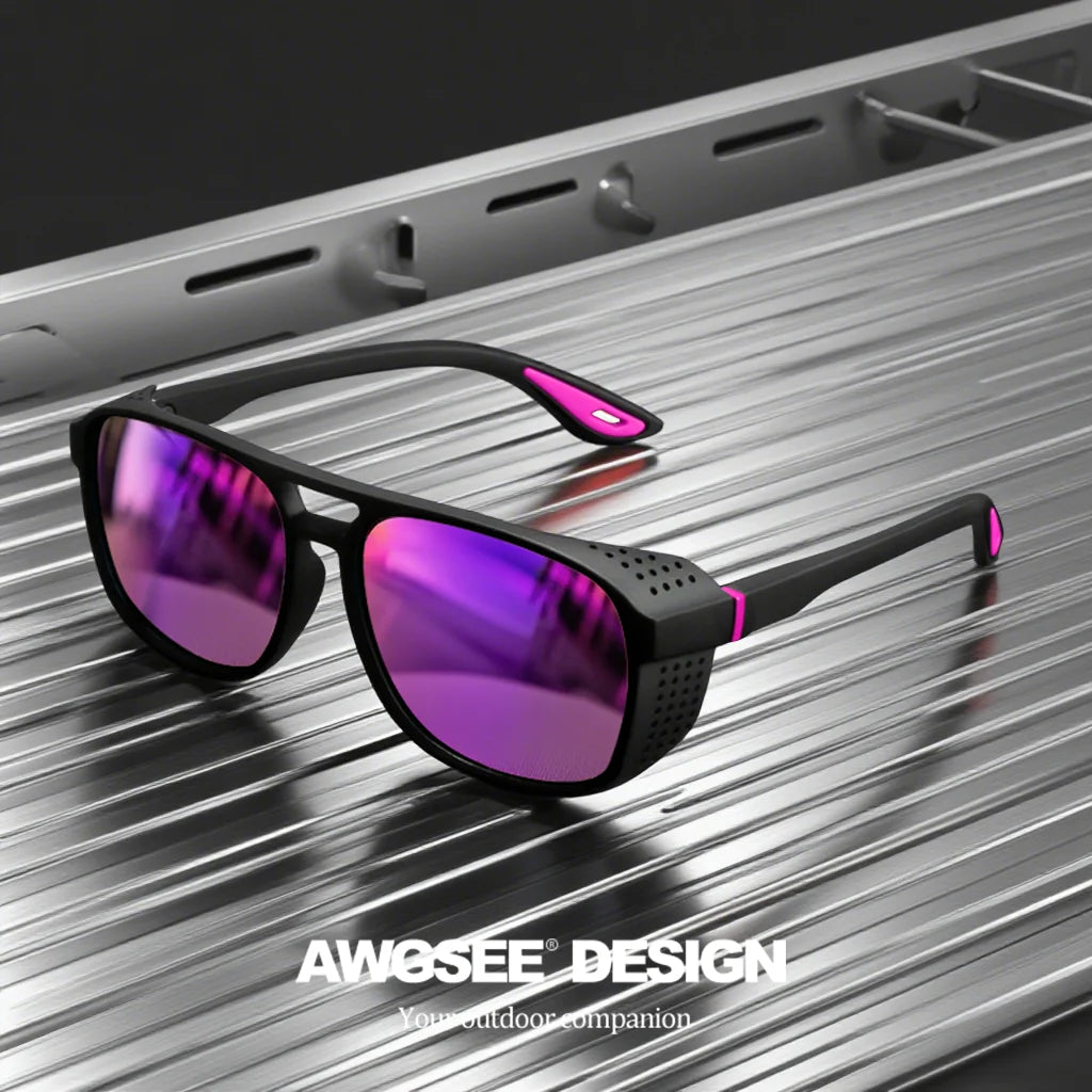 Professional Polarized Sports Sunglasses | UV400 Protection | Windproof Outdoor Eyewear