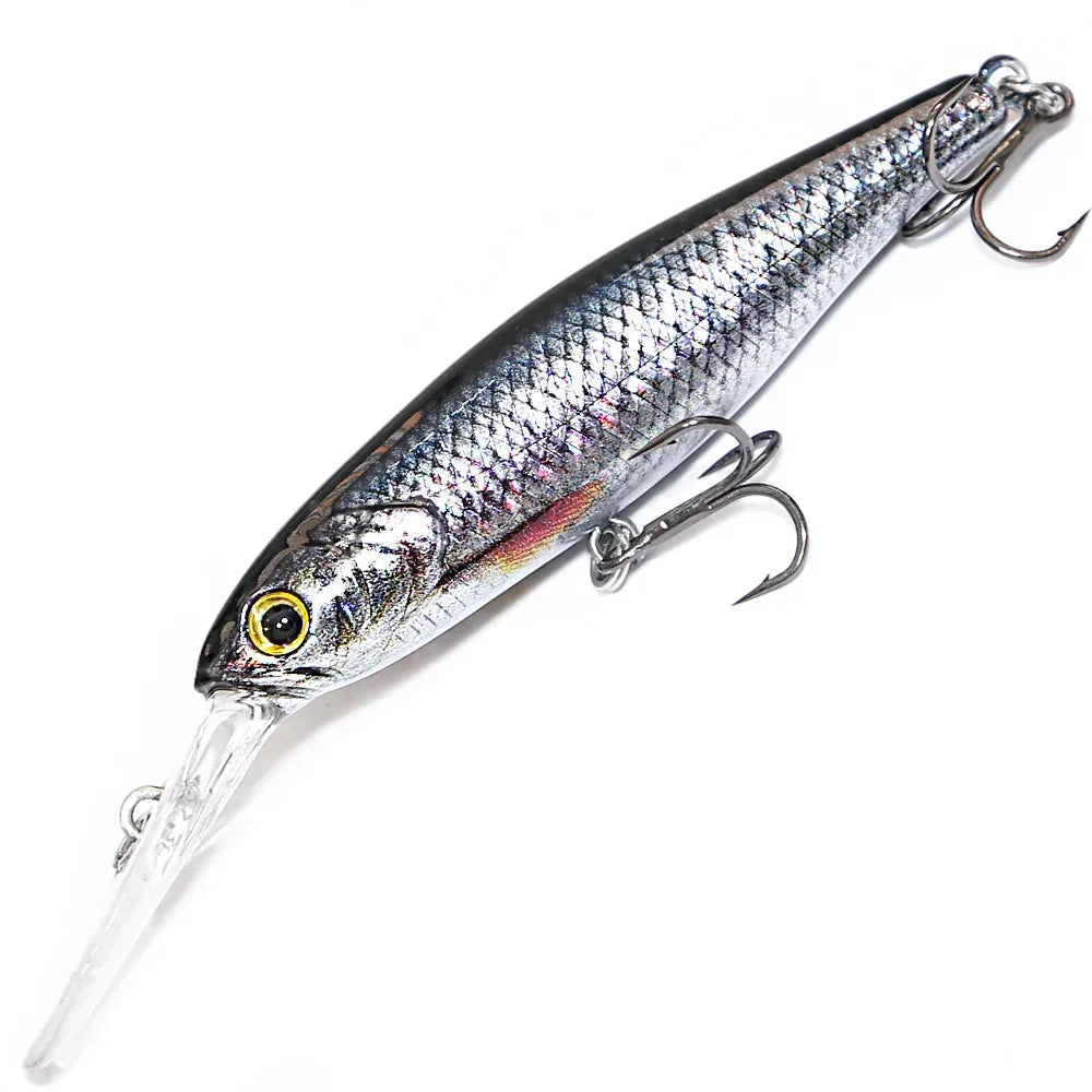 Slim-Shape Suspending Minnow – 68 mm / 6.8 g Hardbody Lure for Bream, Flathead & Bass