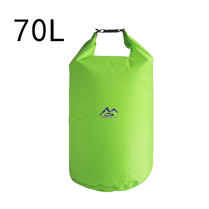 Heavy-Duty Waterproof Dry Bag | 5L–70L | Camping, Kayak & Fishing Use