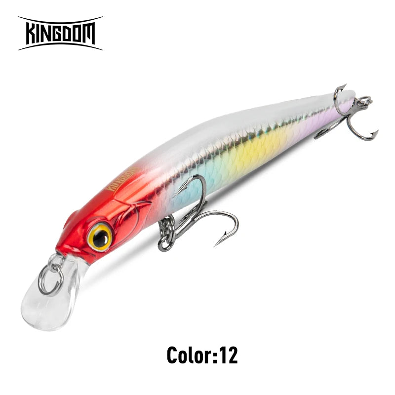 Sinking Minnow Lure – 60–105 mm (6–18.6 g) Multi-Colour Hardbody for Bream, Flathead & Tailor