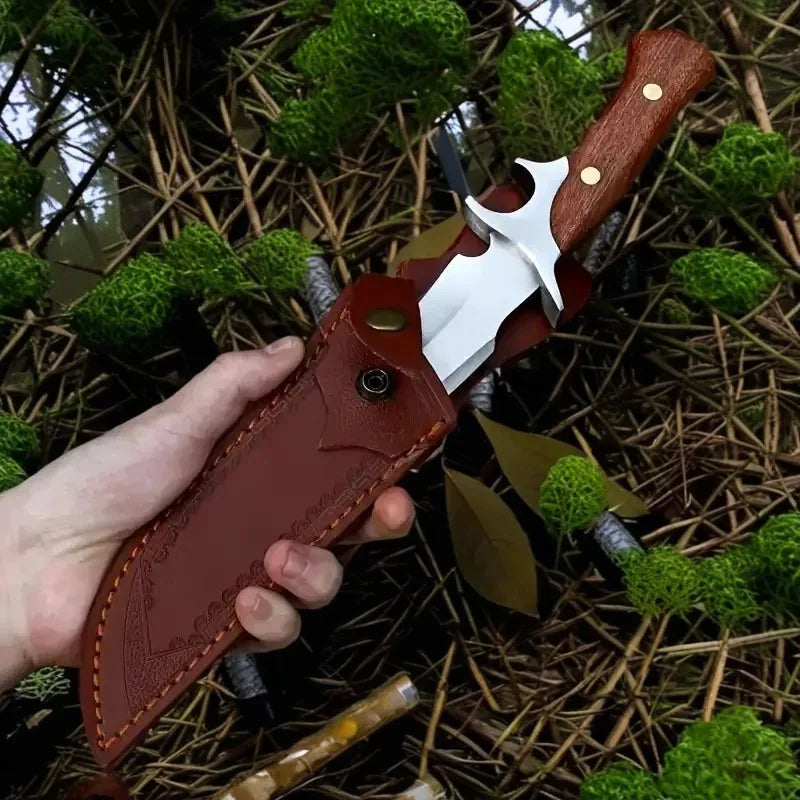 Outdoor Straight Knife | Portable Camping & Fishing Knife