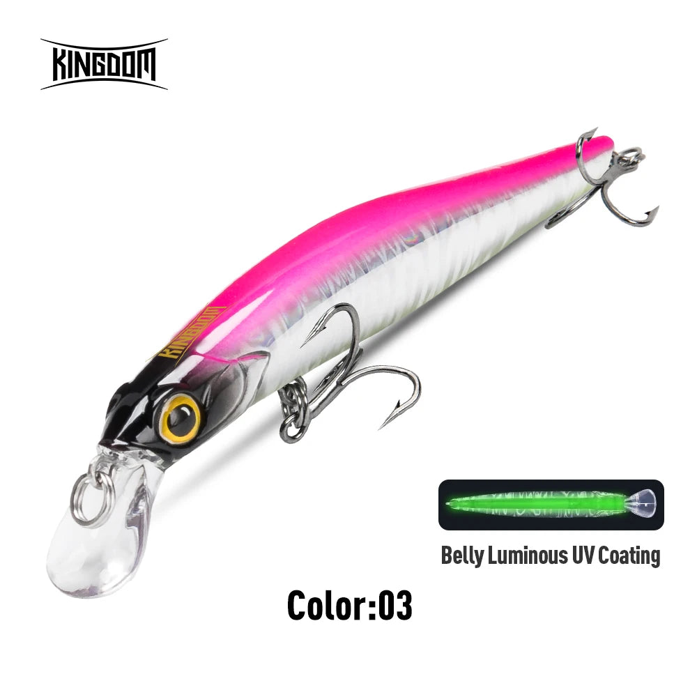Sinking Minnow Lure – 60–105 mm (6–18.6 g) Multi-Colour Hardbody for Bream, Flathead & Tailor