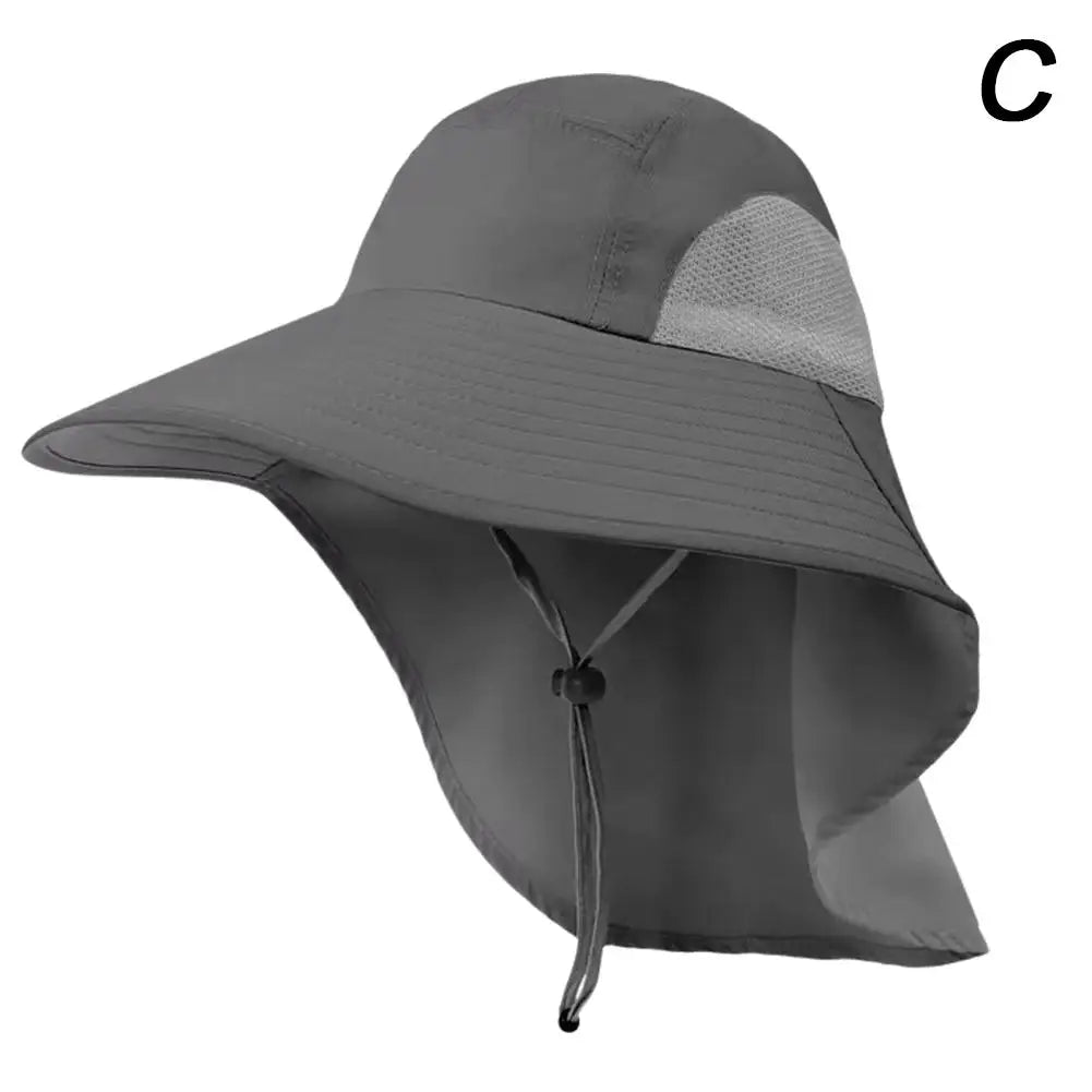 Outdoor Fisherman Hat Wide Brim With Neck Cover